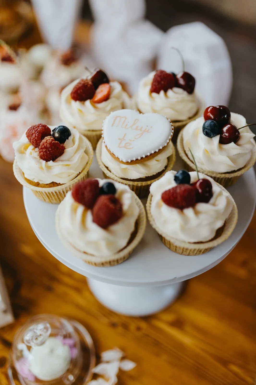 Svatební cupcake