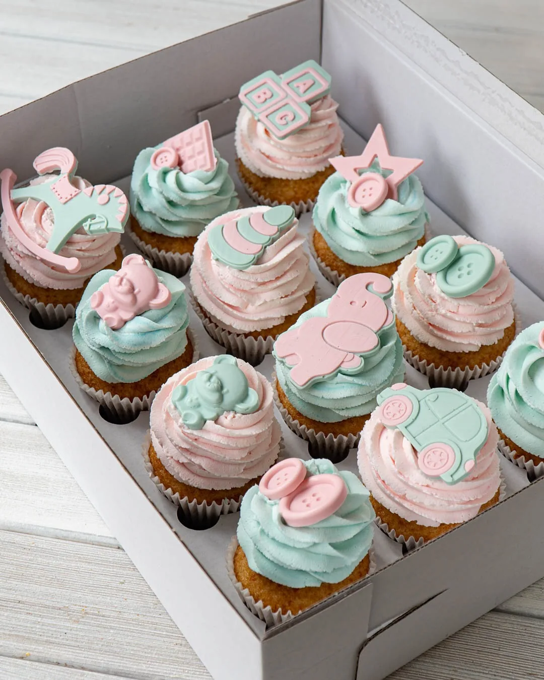 Odhalení pohlaví miminka může být i s pomocí cupcaky