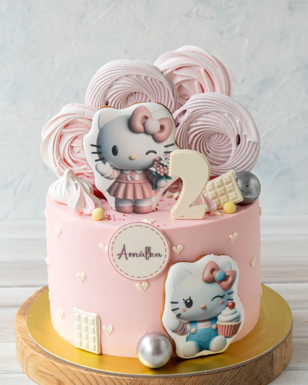 Sladká oslava pro Amálku s Hello Kitty 🎂💗